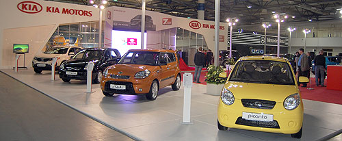 На SIA 2010 стенд KIA стал одним из самых крупных - KIA