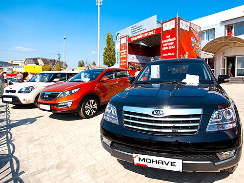 KIA уже опробовали в трех городах Украины - KIA