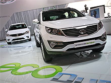 На автосалоне в Париже KIA продемонстрировала линейку эко-автомобилей Eco Dynamics - KIA