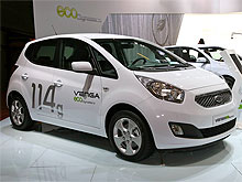 На автосалоне в Париже KIA продемонстрировала линейку эко-автомобилей Eco Dynamics - KIA