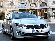Тест-драйв KIA Optima: наперегонки с Ferrari - KIA