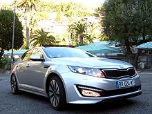 Тест-драйв KIA Optima: наперегонки с Ferrari