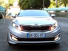 Тест-драйв KIA Optima: наперегонки с Ferrari