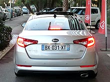 Тест-драйв KIA Optima: наперегонки с Ferrari