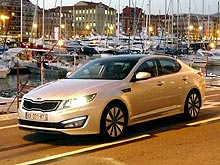 Тест-драйв KIA Optima: наперегонки с Ferrari