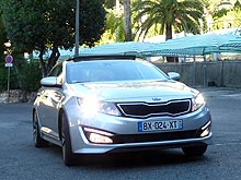 Тест-драйв KIA Optima: наперегонки с Ferrari