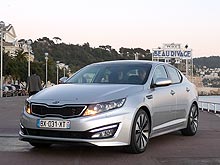 Тест-драйв KIA Optima: наперегонки с Ferrari