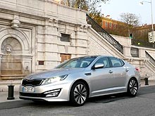 Тест-драйв KIA Optima: наперегонки с Ferrari