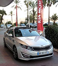 Тест-драйв KIA Optima: наперегонки с Ferrari