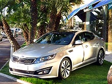Тест-драйв KIA Optima: наперегонки с Ferrari