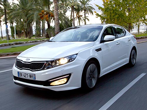 Тест-драйв KIA Optima: наперегонки с Ferrari