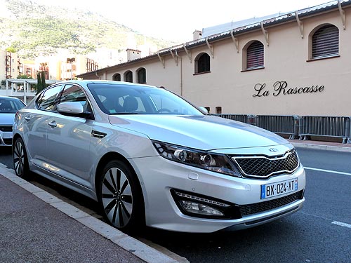 Тест-драйв KIA Optima: наперегонки с Ferrari