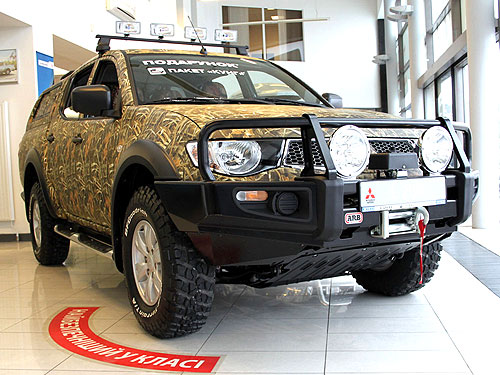 В Украине доступна специально подготовленная версия Mitsubishi L200 для активного отдыха - Mitsubishi