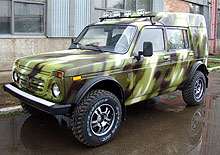 В Украине стартовали продажи спец. внедорожников «Бронто» на базе LADA 4x4 - LADA