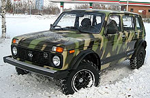 В Украине стартовали продажи спец. внедорожников «Бронто» на базе LADA 4x4 - LADA