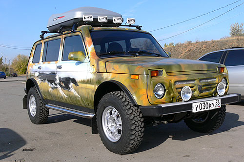 В Украине стартовали продажи спец. внедорожников «Бронто» на базе LADA 4x4 - LADA
