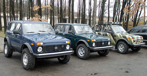 В Украине стартовали продажи спец. внедорожников «Бронто» на базе LADA 4x4 - LADA