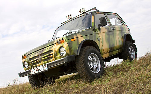 В Украине стартовали продажи спец. внедорожников «Бронто» на базе LADA 4x4 - LADA