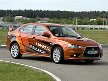 Mitsubishi Lancer X Ralliart участвует в акции «Автомобиль года в Украине 2010» - Mitsubishi