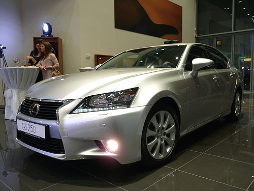 В Украине презентовали абсолютно новую линейку Lexus GS - Lexus