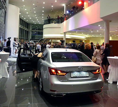 В Украине презентовали абсолютно новую линейку Lexus GS - Lexus