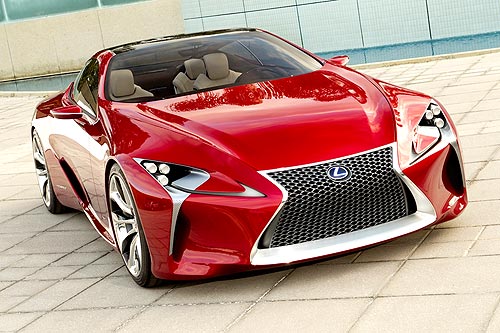 На автосалоне в Женеве Lexus представит новый гибридный GS 450h и спортивный концепт LF-LC - Lexus