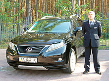 В Украине официально презентовали гибридный Lexus RX 450H - Lexus