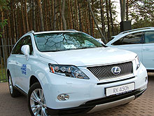 В Украине официально презентовали гибридный Lexus RX 450H - Lexus