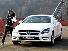 Новый Mercedes-Benz CLS уже в Украине и снялся в фильме - Mercedes-Benz