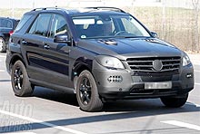 Первые фото нового Mercedes-Benz ML - Mercedes-Benz