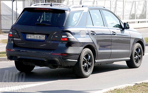 Первые фото нового Mercedes-Benz ML - Mercedes-Benz