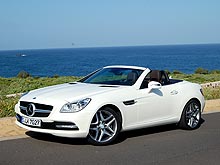 Тест-драйв Mercedes-Benz SLK: время ездить без крыши - Mercedes-Benz