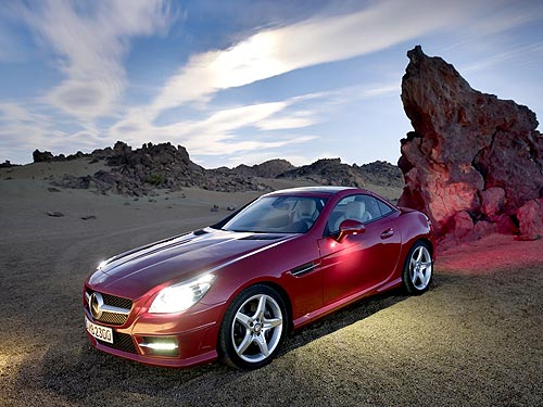 Тест-драйв Mercedes-Benz SLK: время ездить без крыши