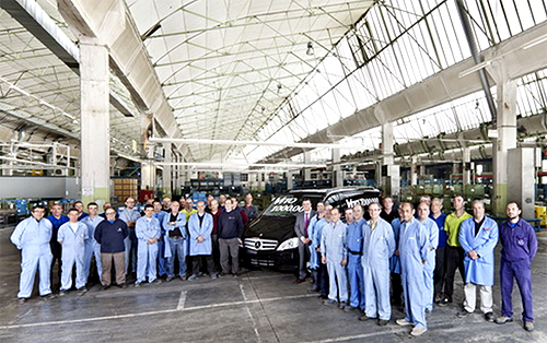 Выпущен 1-милионный Mercedes-Benz Vito - Mercedes-Benz