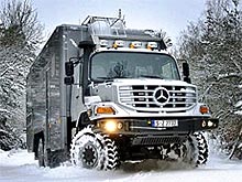 Mercedes-Benz выпустил Zetros в уникальном исполнении 6х6 для экспедиций, охоты и путешествий класса «люкс» - Mercedes-Benz