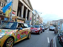 В Киеве необычно отметили 3-ю годовщину клуба MINI Lovers  - mini
