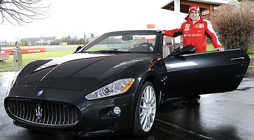 Чемпион Формулы 1 Фернандо Алонсо выбрал Maserati GranCabrio - Maserati