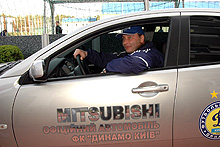 ФК «Динамо» (Киев) выбирает автомобили Mitsubishi - Mitsubishi