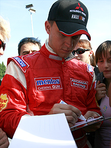 Автомобили Mitsubishi одержали победу на Prime Yalta Rally 2009 - Mitsubishi