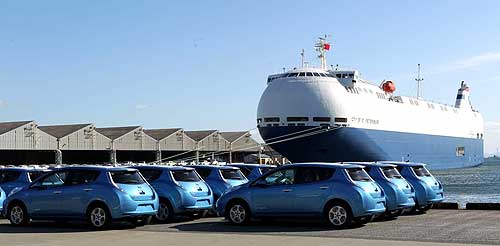 Nissan будет перевозить автомобили внутри Европы на новом экологическом теплоходе - Nissan