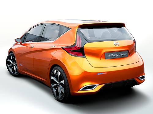 Nissan представил концепт нового поколения компактного авто, который появится на рынке с 2013 года - Nissan