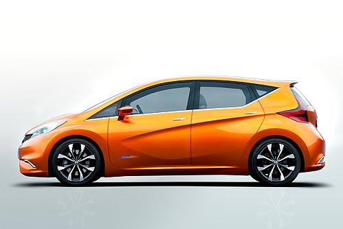 Nissan представил концепт нового поколения компактного авто, который появится на рынке с 2013 года - Nissan