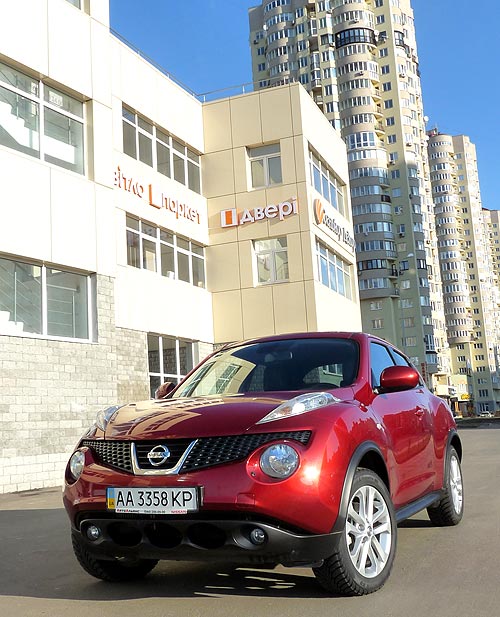 Тест-драйв Nissan Juke 4х4 190 л.с. Городская ракета