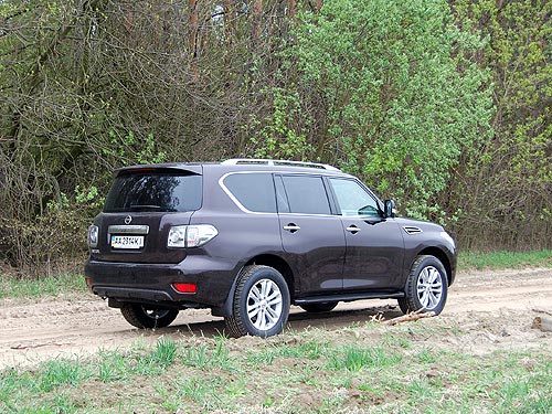 Тест-драйв Nissan Patrol: VIP-патрулирование