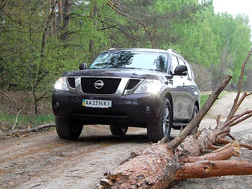 Каждый желающий может провести тест-драйв нового Nissan Patrol по специальному маршруту - Nissan