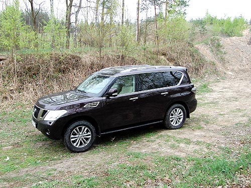 Тест-драйв Nissan Patrol: VIP-патрулирование