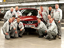 Завод Nissan в Великобритании установил рекорд производства - Nissan