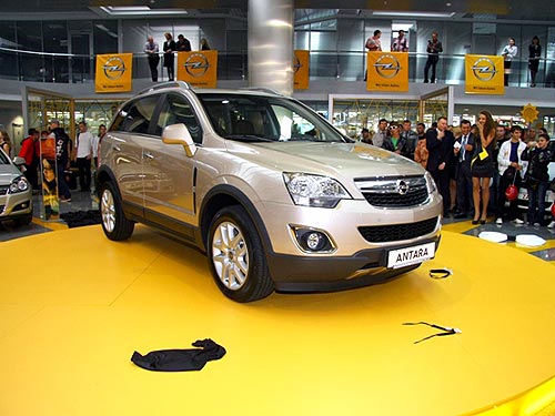 В Украине был представлен новый Opel Antara - Opel