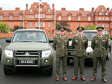 Ирландские военные выбирают Mitsubishi Pajero Wagon - Mitsubishi