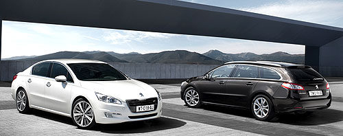 Peugeot 508 дебютирует с кузовом седан и универсал - Peugeot